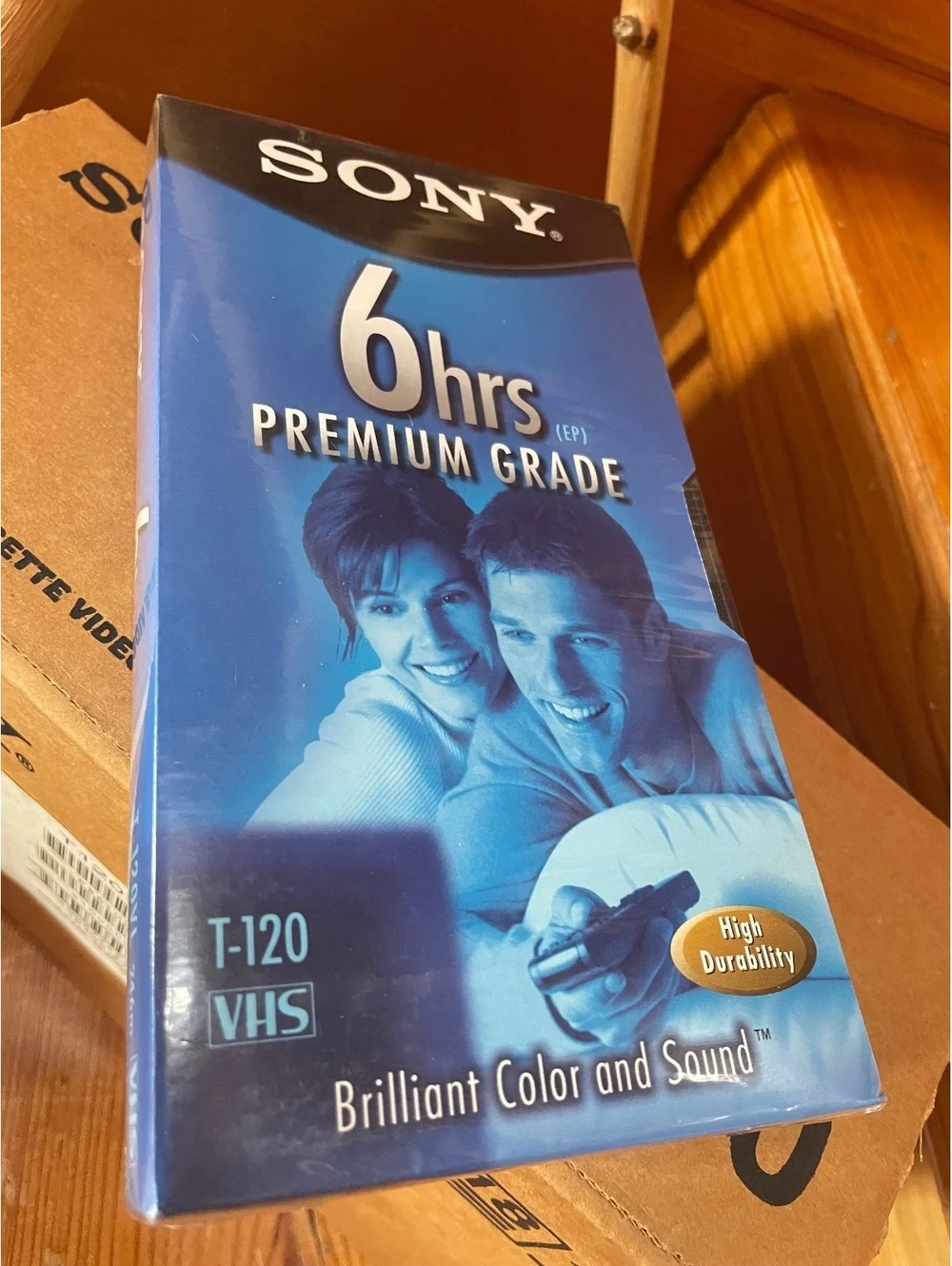 Sony 6hrs Premium Grade T-120 VHS tape x 10